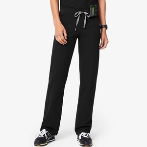 Figs Livingston Basic Scrub Pant - Black
